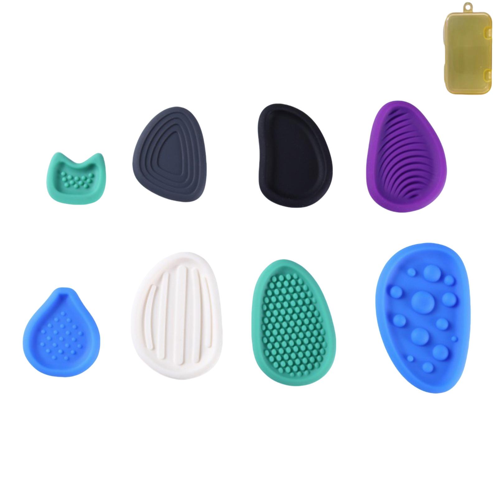 

Children s Decompression Toy Colorful Sensory Strips Suction Cup Double-sided Sensory Strips One Size синий