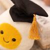 Boiled Egg Stuffed Toy 5.5 Inches Happy Boiled Plush Fluffy Egg Plushie