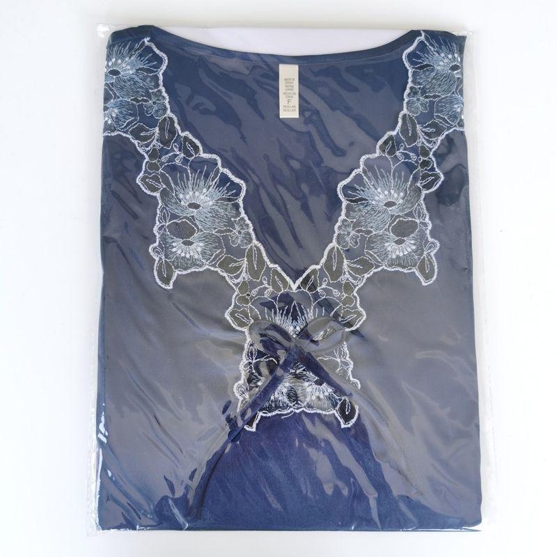 Summer New Arrival Short Sleeve Sleeping Dress Lace V-neck Sexy Dress Suspender Dress Loose Plus Size Silk Nightdress Special Offer