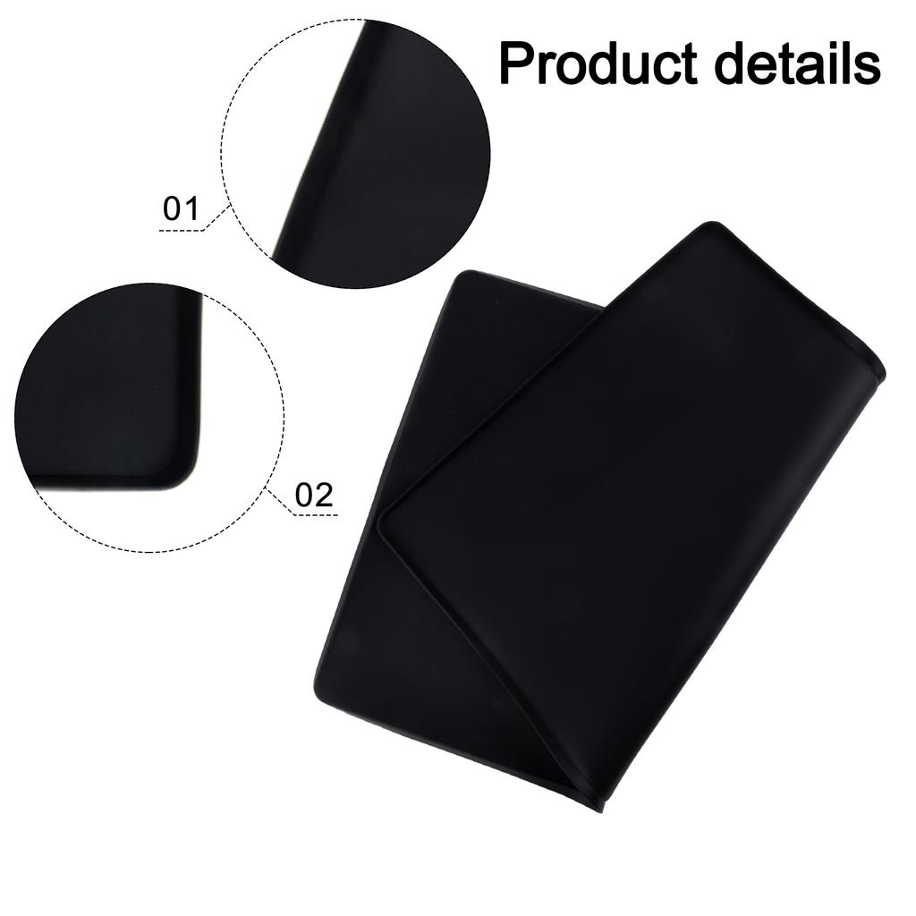 Busy Kitchen Setup 40*60cm Non-Slip Kitchen Mat Non Slip Silicone Coffee Mat Countertop Protector Versatile Kitchen Solution