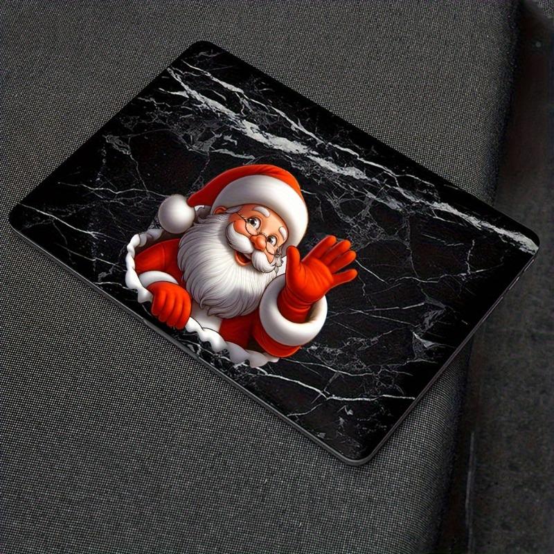 1PC Santa Waving Stickers, 3D Self Adhesive Decorative Stickers for Christmas PVC Car and Window Vinyl