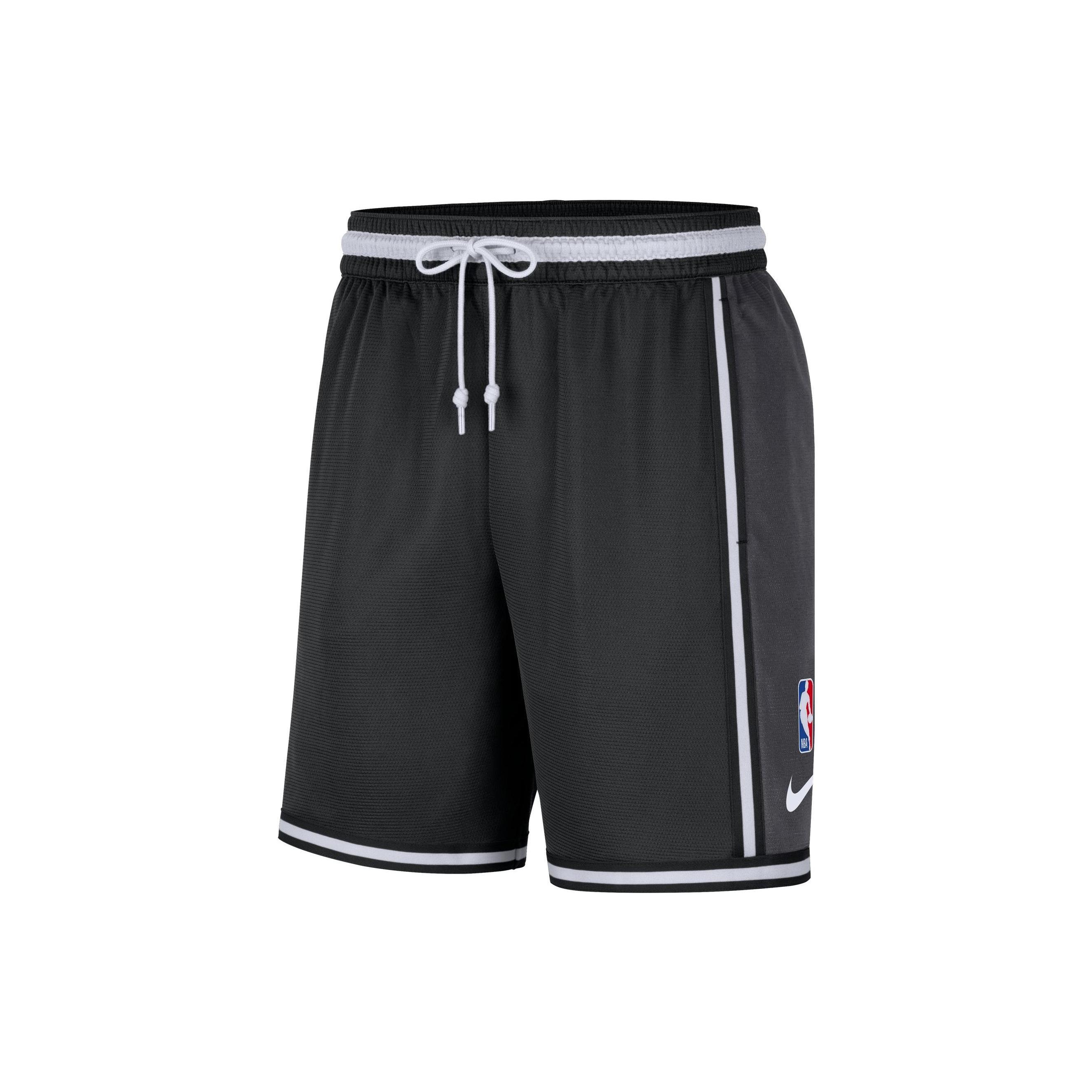 Nike x NBA Brooklyn Dri-Fit Basketball Shorts Black Men s DR2073-060 XL