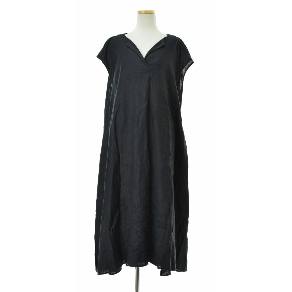 [Used] SLOBE IENA / SLOBE IENA 19SS 19040912700110 French linen skipper dress short sleeve dress [cacgafab-l]