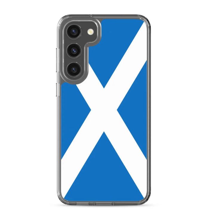 Coque Téléphone - Samsung - Galaxy S23 Ultra - Drapeau Écosse - Souple - Flerfarget
