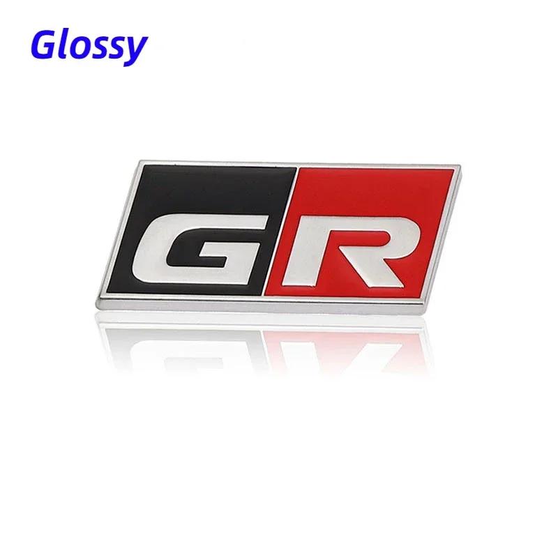 Car Rear Body Emblem Decal for Toyota GR Sport MN Hiace Estima Hilux Rav4 Supra Camry Crown CHR Avalon Exterior Accessories