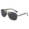 Polarized Sunglasses Men'S Square Double Beam Sunshade Driver Driving Fishing Discoloration Day And Night Han Chao