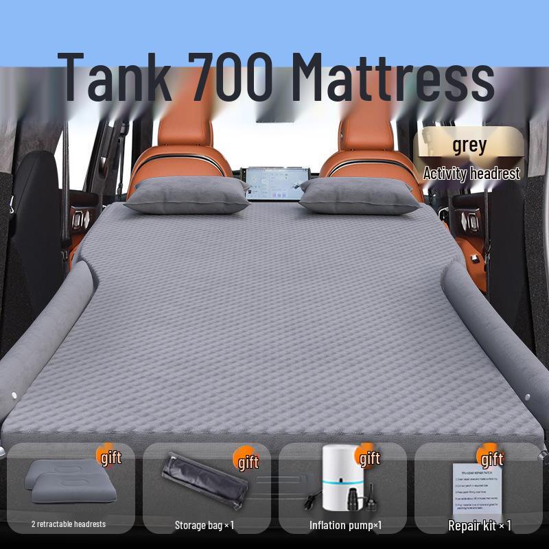 Tank 700 Car Air Mattress: Rear Seat and Trunk Sleeping Pad