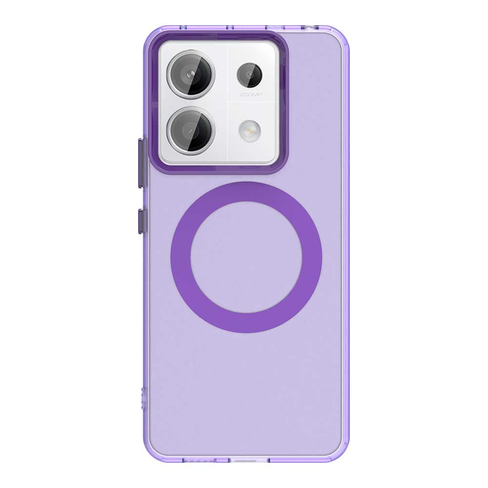 Magsafe Matte Phone Case For Xiaomi Redmi Note 13 13 Pro 13 Pro+ 5G/4G 13R Pro Magnetic Wireless Charging Shockproof Back Cover