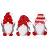 Christmas faceless doll knife and fork set with Rudolph table props and cloth - perfect for holiday entertaining!
