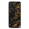 Black Gold Marble Pattern Phone Case For Samsung Galaxy S22 S21 S20 Ultra FE 5G S10E S10 S9 S24 Plus S23 Cover Shell