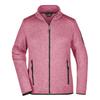 James and Nicholson Womens/Ladies Knitted Fleece Jacket