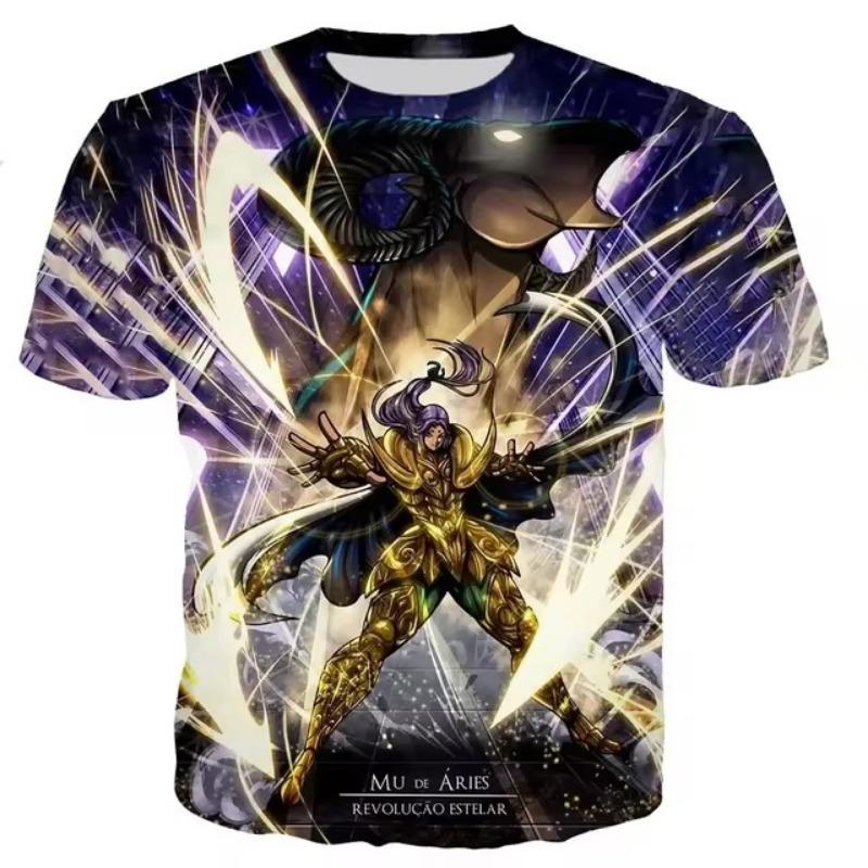 Sommer Mode Cartoon 3D Druck T-Shirts Damen Streetwear Casual Harajuku Y2k Kurzarm T-Shirt O-Ausschnitt Tees Tops Kleidung