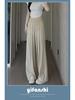 Women's High Waist Casual Wide-Leg Cotton Linen Pants - 9 Colors, Lightweight, Summer Style