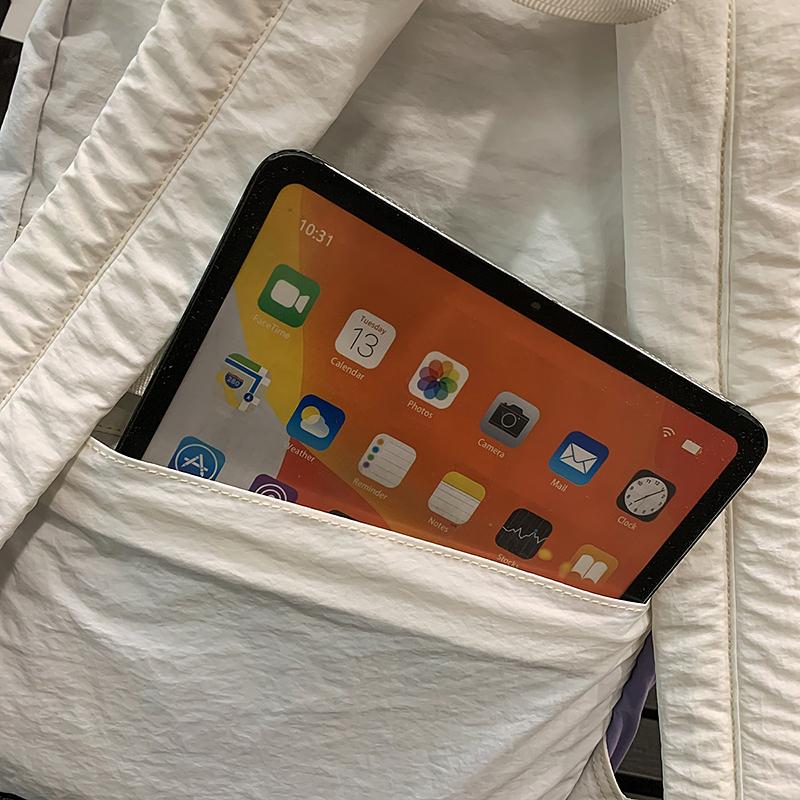 Lightweight Color Block Sports Backpack Large Capacity Student Schoolbag