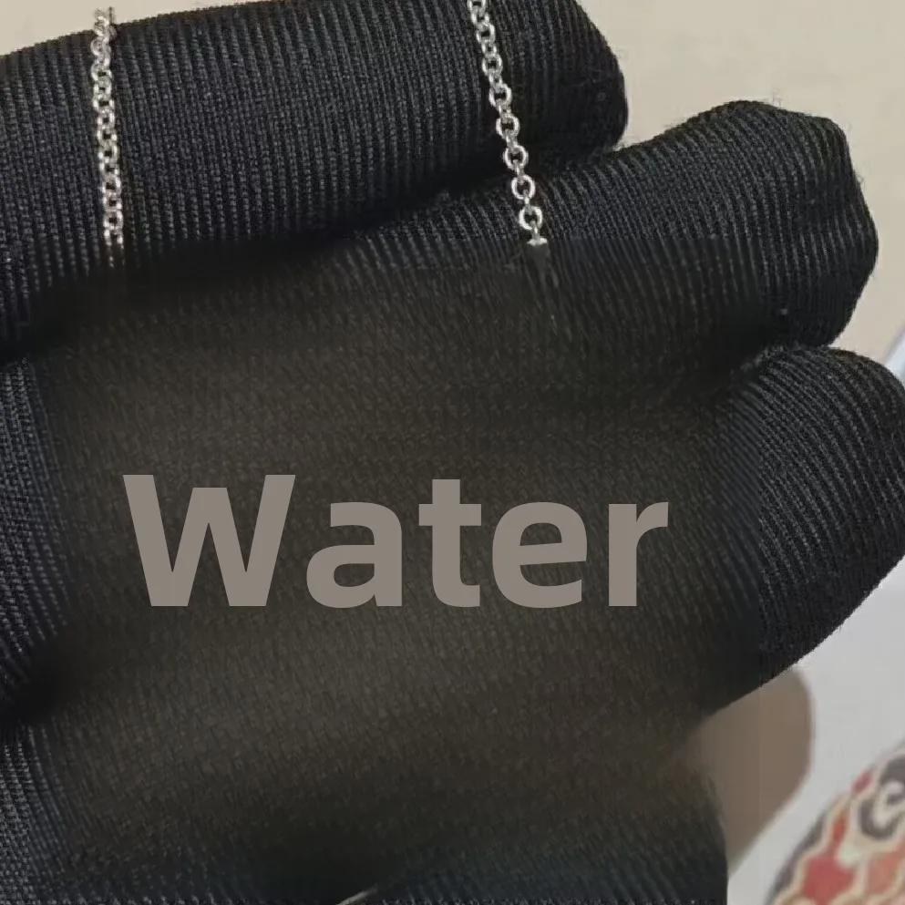 Zircon Bow Pendant Water Drop Necklace – Elegant, Versatile Clavicle Chain for Women