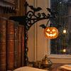 Reading Room Ambience Lamp Halloween Library Lantern, Gothic Decorative Bookshelf Lamp, Vintage LED Farmhouse Style Shelf Decor Book Nook Light