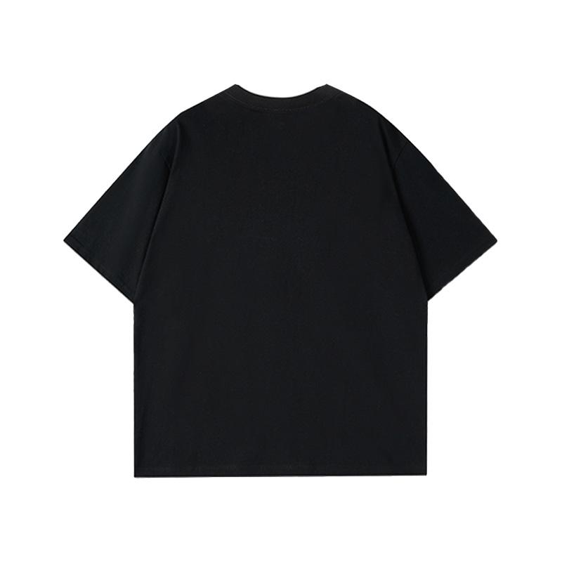 Li-Ning Loose Fit Round Neck Comfortable Printed Letter Logo Sports Casual Short Sleeve T-Shirt Unisex Tops ASCT400-1