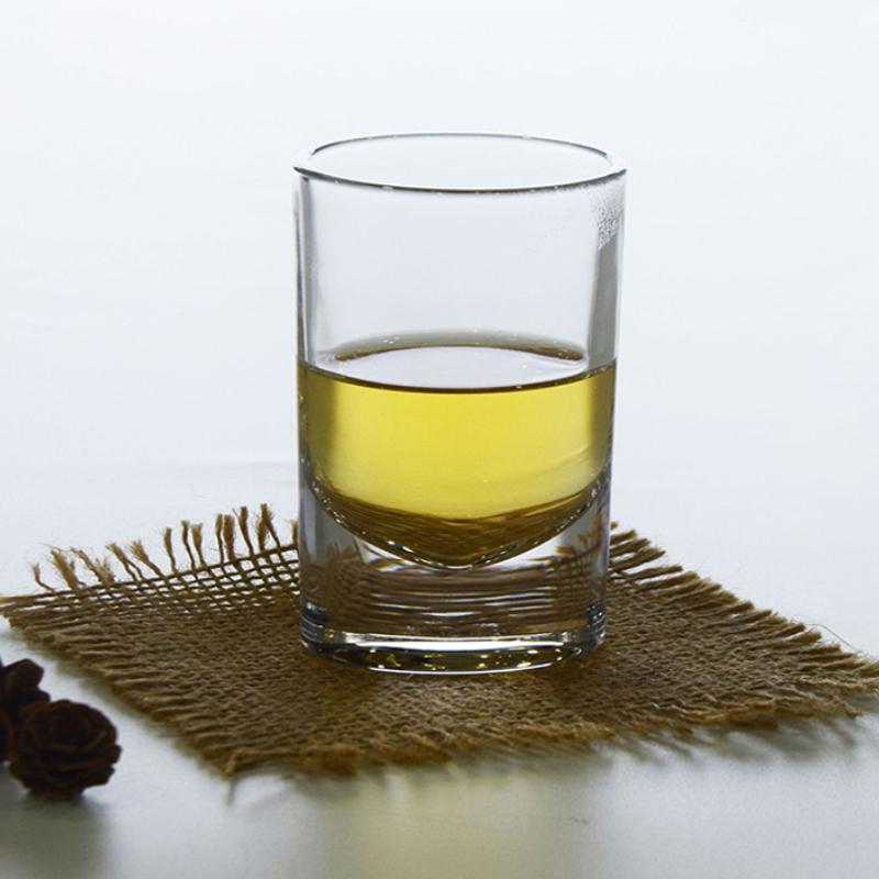 120ml Shot Glass Thickened Small Wine Glass Transparent Whiskey Glass Bar Creative Spirits Cup Exquisite Vodka Glass for Party