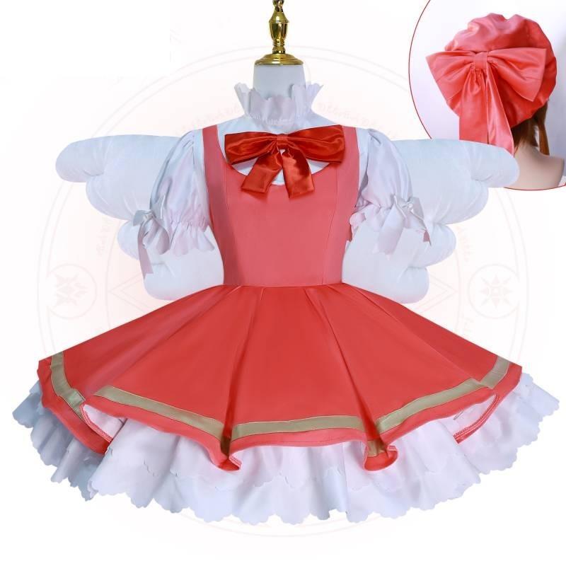 Sexy Polyester Sakura Cosplay For Women Anime Roleplay Outfit 2024