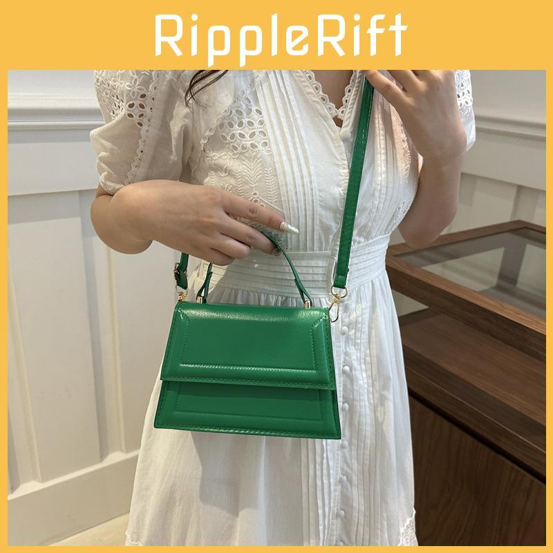Fashionable Minimalist Small Square Handbag For Women With Unique Stitching Details