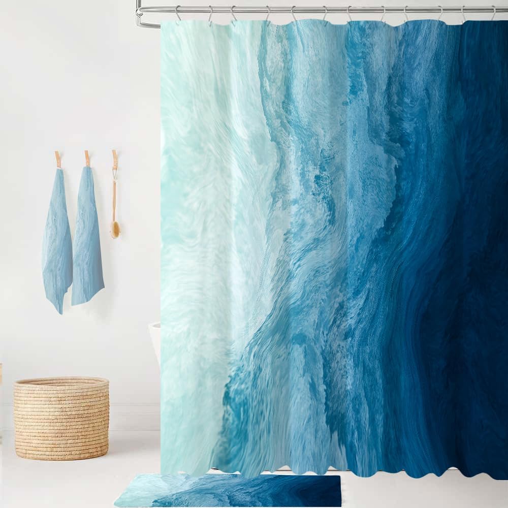 

Japanese Shower Curtain Sets Funny Tiger Bathroom Curtains Asian Antique Stylish Bathroom Decor 72Wx72H Waterproof Polyester W60H190(CM)-1 Pcs