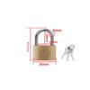 Copper Padlock  Small Locks for Luggage Case Locker Home Improvement Hardware 20mm 25mm 30mm 40mm 50mm Include 3Keys