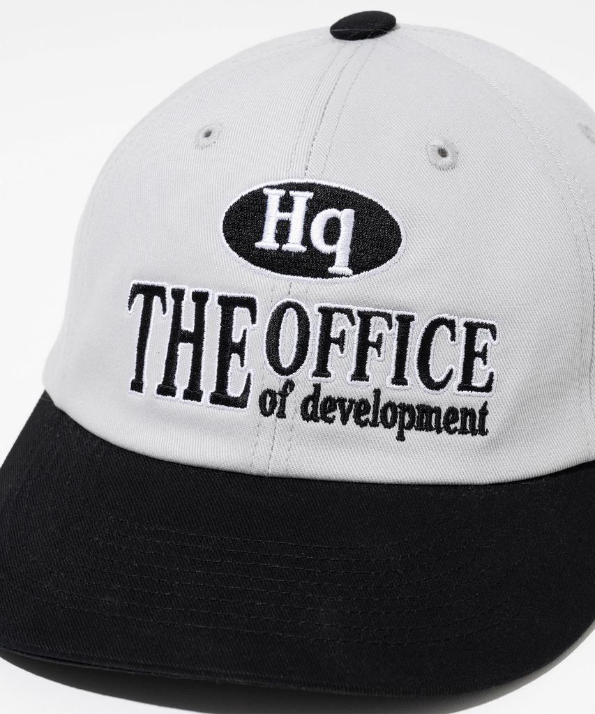MILLO ARCHIVE Office Symbol Camp Cap [Black Gray]