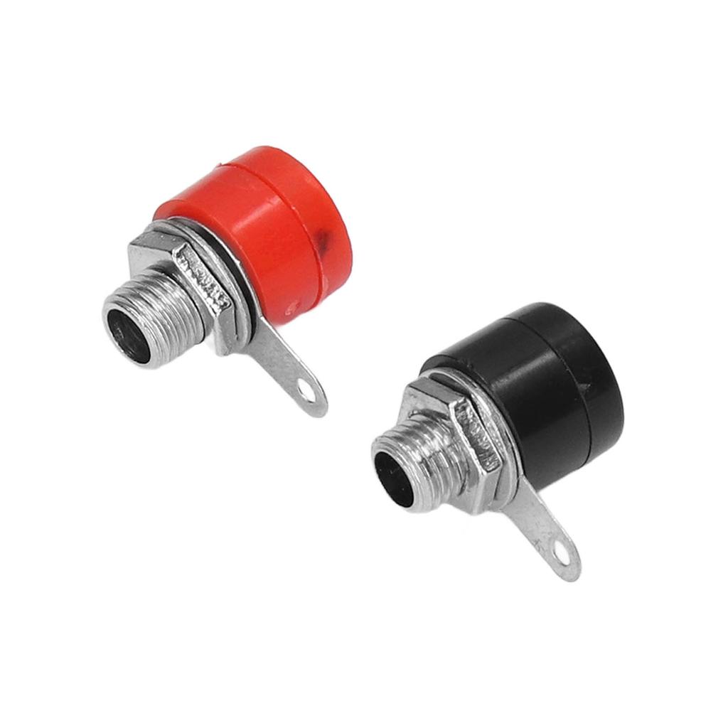 20Pairs Banana Socket 4mm Good Performance Corrosion Resistance Electrical Test Accessories for