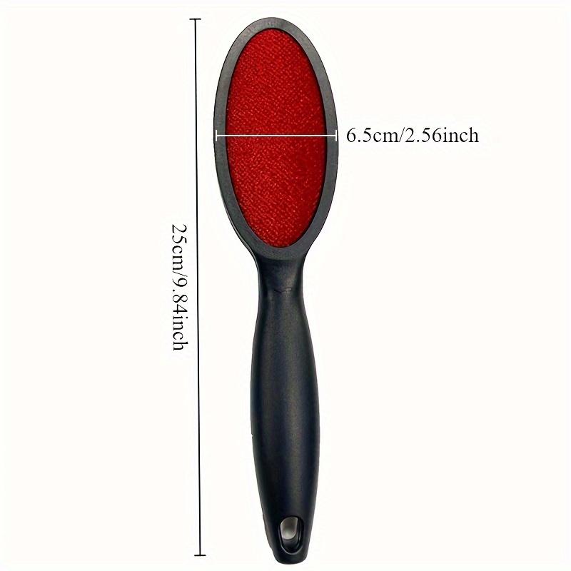 

Электростатическая щетка для удаления шерсти - Двусторонняя и щетка для флисовой шерсти - Липкое устройство для легкого и эффективного удаления шерсти чёрный