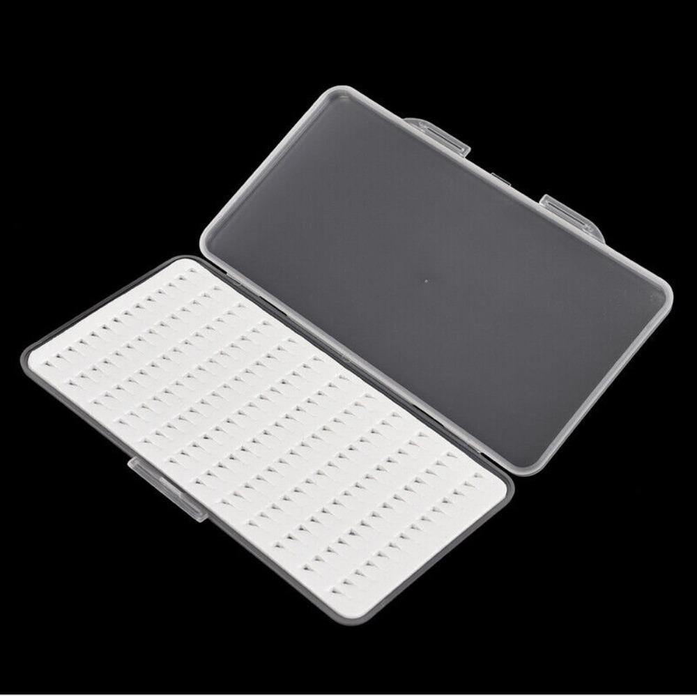 Plastics Fishing Tackle Box Light and Thin Fish Hook Box New Fly Fishing Box  Fishing