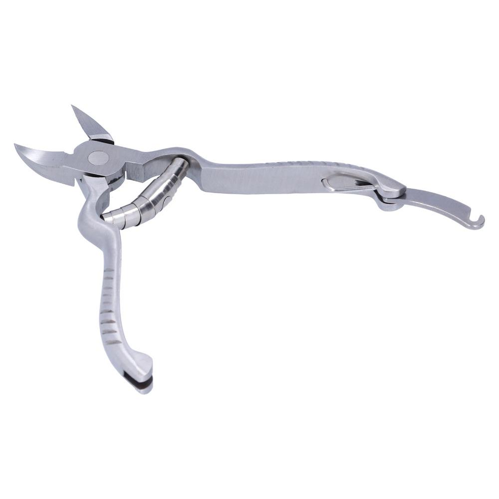Stainless Steel Toe Nail Clippers Gourd Ingrown Toenail Clipper Cuticle Nipper  Pedicure Use