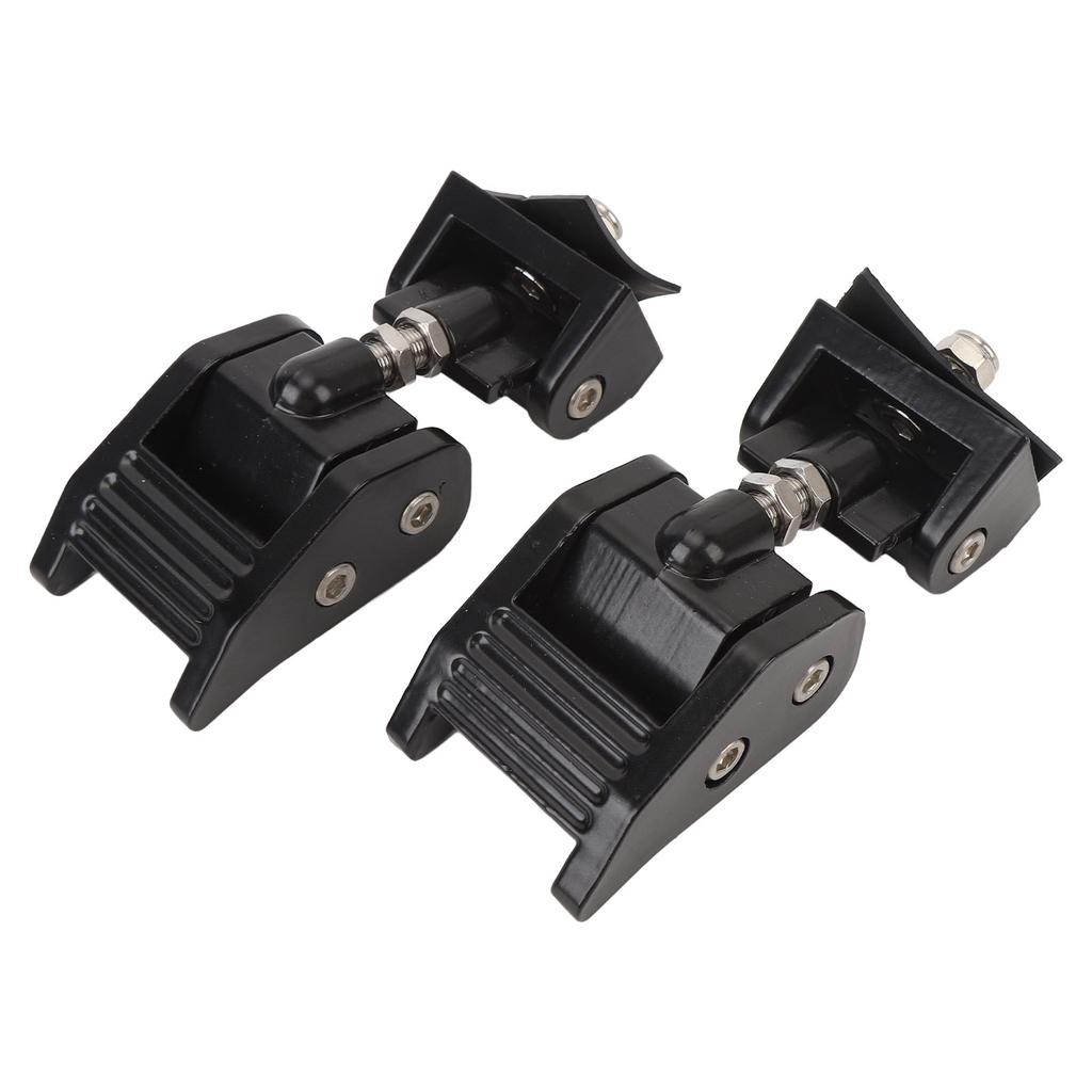 Hood Latches Aluminum Stainless Steel Adjustable Enhanced Safety Locking Hood Catch Kit for JK JKU 2