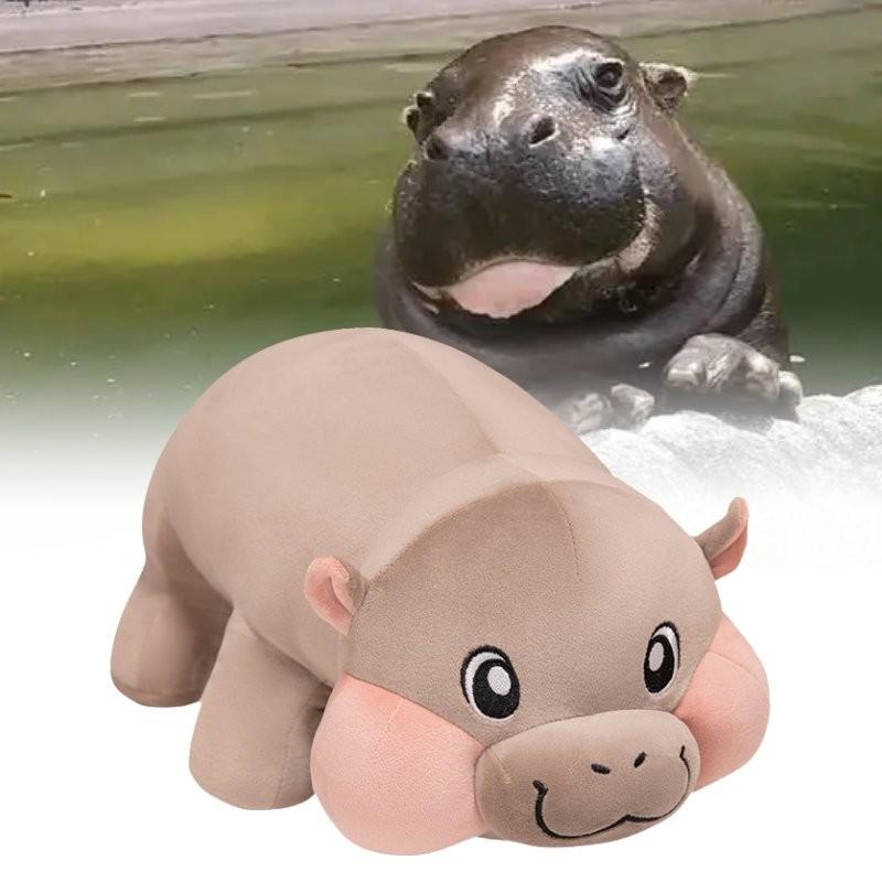 Hippopotamus Plush Toy Room Decoration Ornaments Child Christmas Gift Cotton Pp