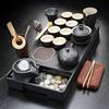 Chinese Zisha Kung Fu Tea Set with Automatic Ceramic Tea Tray