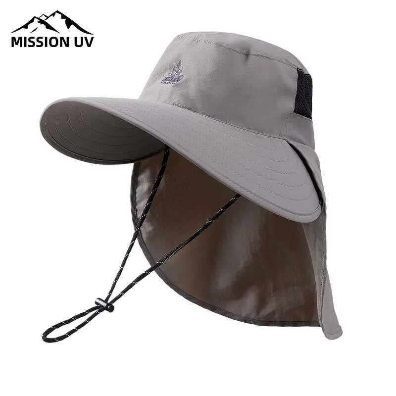 MISSION UV Women s Wide Brim Sun Protection Bucket Hat One Size