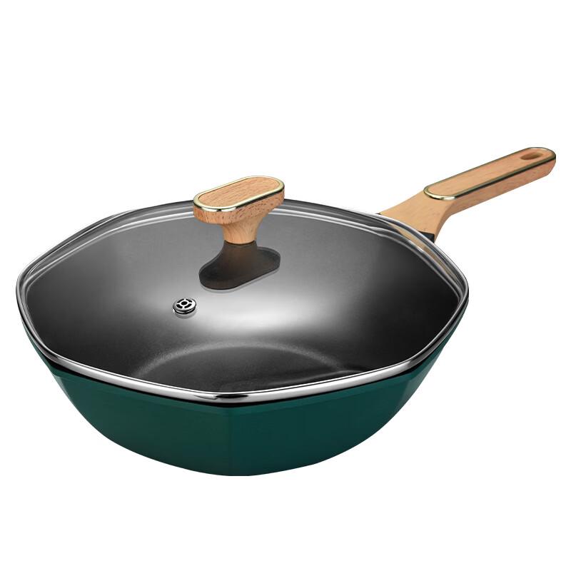 Hanle SDO-009 33cm Octagonal Non-stick Wok