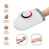 Electric Hand Massager Heating Airbag Finger Glove Massager Red Light Heating for Hand Wrist Finger Numbness Deep Massage