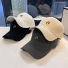 Fashionable Korean Style Couples Duck Tongue Baseball Cap Sun Hat Female Embroidered H Letter Cap