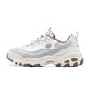DLites 1.0 Milk Tea Bear Series Comfortable Versatile Durable Low-Top Dad Shoes Women Sneakers White Gray 150242-GYBR