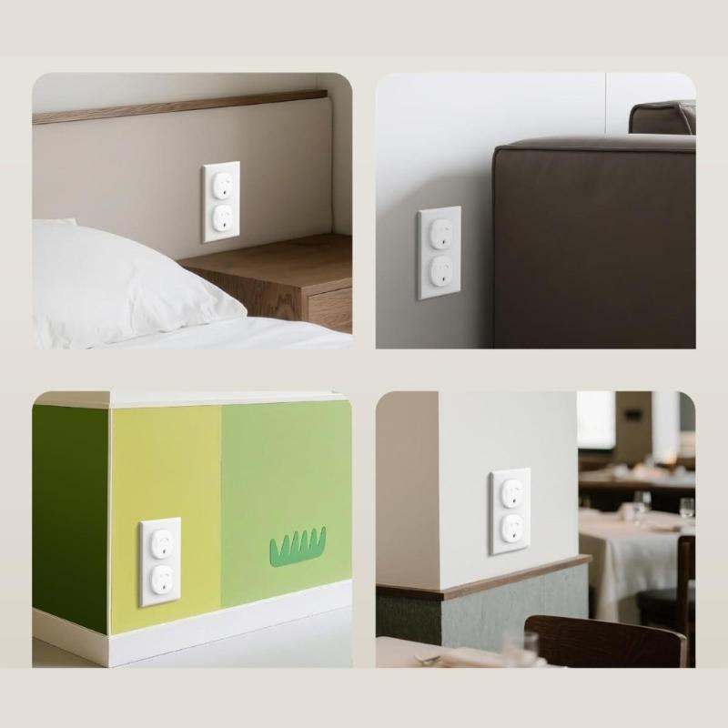 Baby Anti-Shock Sockets Cover Children Safety European Regulations Sockets Cover Power Supply Safety Cover Power Sockets