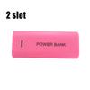 NEW! Portable Power Bank Case DIY 2Cell 18650 Battery Box For Smart Phone Charge 5V 1A For 18650 Battery With Indicator Light