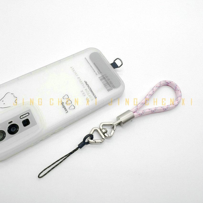 Triangle High-End Adjustable Wrist Lanyard for Phones – 6MM Short, Anti-Lost with Case Gasket