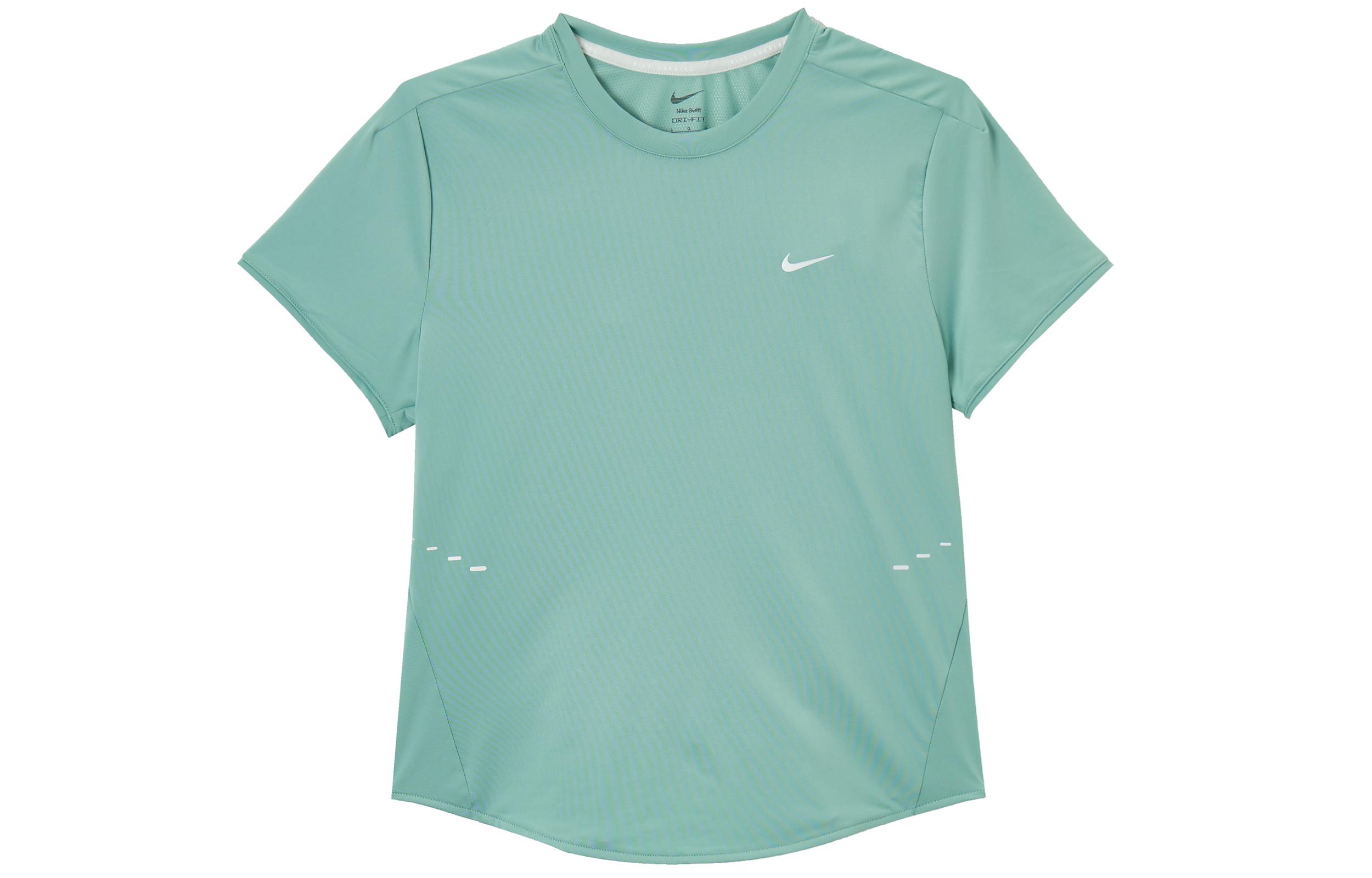 Nike Dri Fit T Shirts Women s Cannoneer Gray Crew Neck Moderate Straight Fit HM9699-017 L