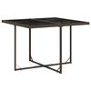 VidaXL Ensemble à manger de jardin et coussins 9 pcs marron poly rotin, ensemble de salle à manger d'extérieur 3210837