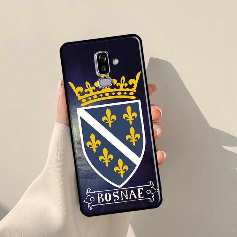 Bosnia and Herzegovina Flag For Samsung J3 J5 J7 J510 J310 J330 J710 J730 J1 A3 A5 2016 2017 J4 J6 Plus J8 2018 Case