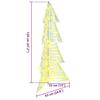 Christmas Tree with 100 LEDs Warm White 120 cm PET