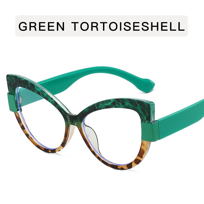 New in Cat Eye Optical Glasses Women Oversized Prescription Glasses Hyperopia Reading Glasses Anti Blue Light Computer Glasses