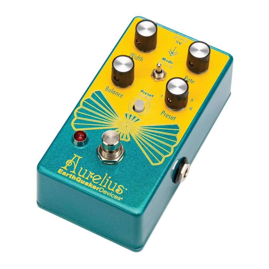 Earthquaker Devices Aurelius Chorus Yellow Green Tri-Voice