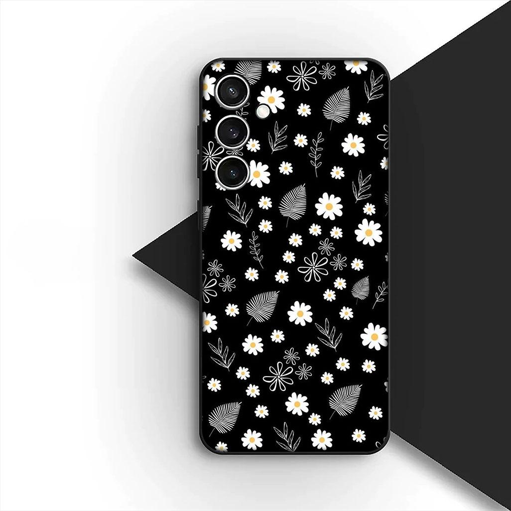 

for Motorola Moto G86 G57 E14 E15 G14 G34 G67 G84 G24 A54 G15 Power E22 Phone Cover Case Fresh Little Daisy Flower Wallpaper Motorola Moto E15