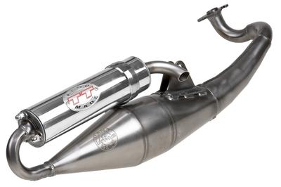 Complete Exhaust LeoVince TT, Minarelli Lying (E)